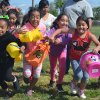 No holding back these youngsters at Saturday morning's third annual Kings Lions Stratford Easter Egg Hunt held on the grounds of Stratford School.